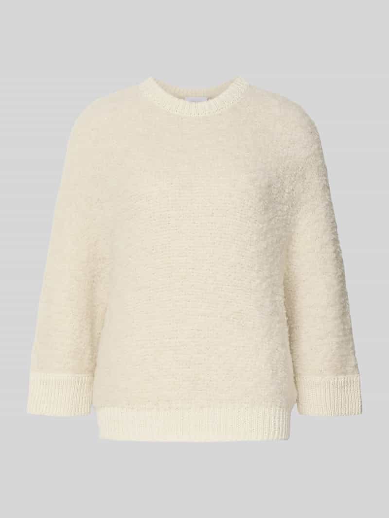 Rich & Royal Loose fit gebreide pullover met wol