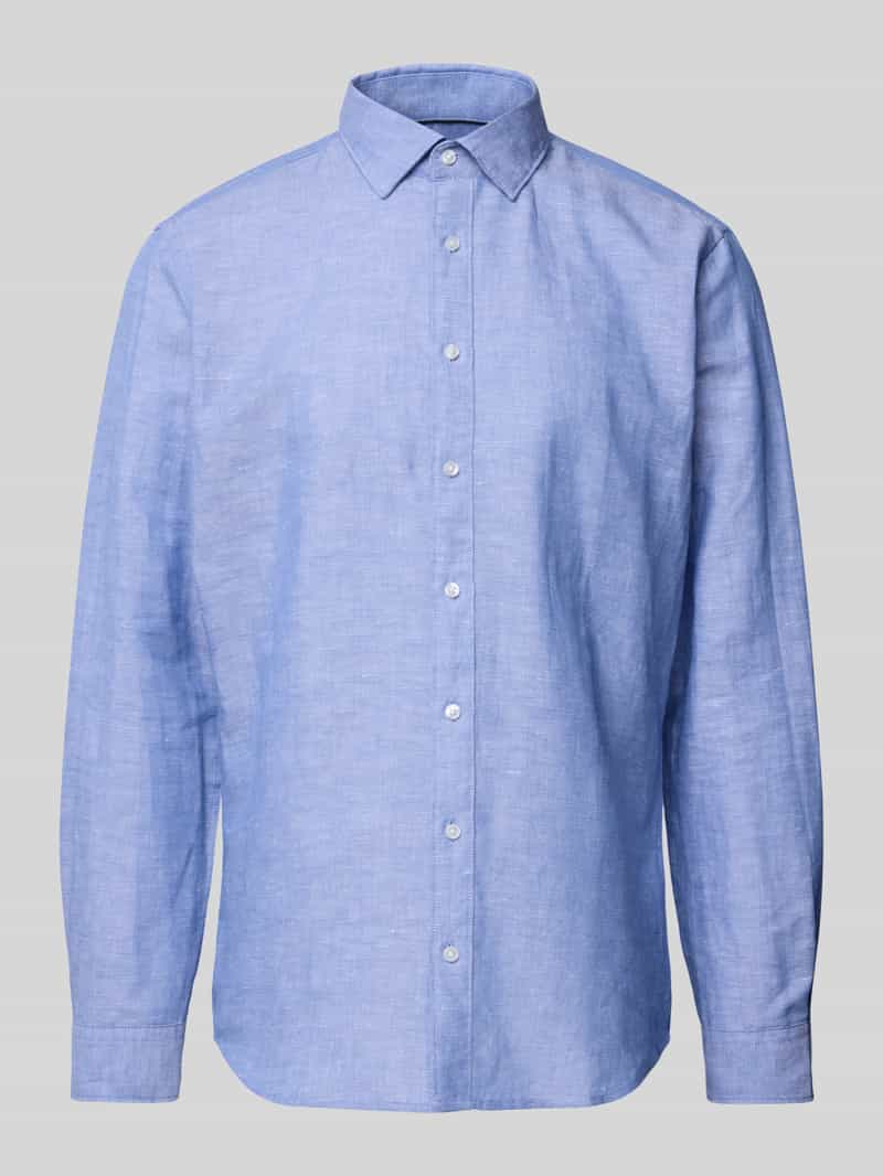 Jake*s Slim fit zakelijk overhemd met knoopsluiting