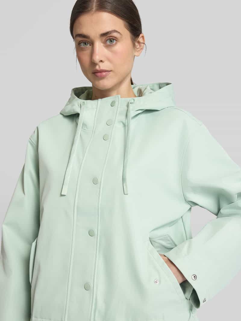 Tom Tailor Denim Regular fit regenjack met fluorvrije waterafstotendheid