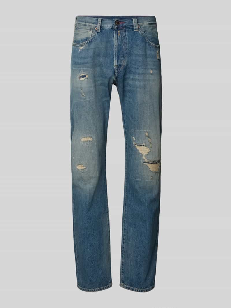 Replay Regular fit jeans in destroyed-look model 'DERRYCK'