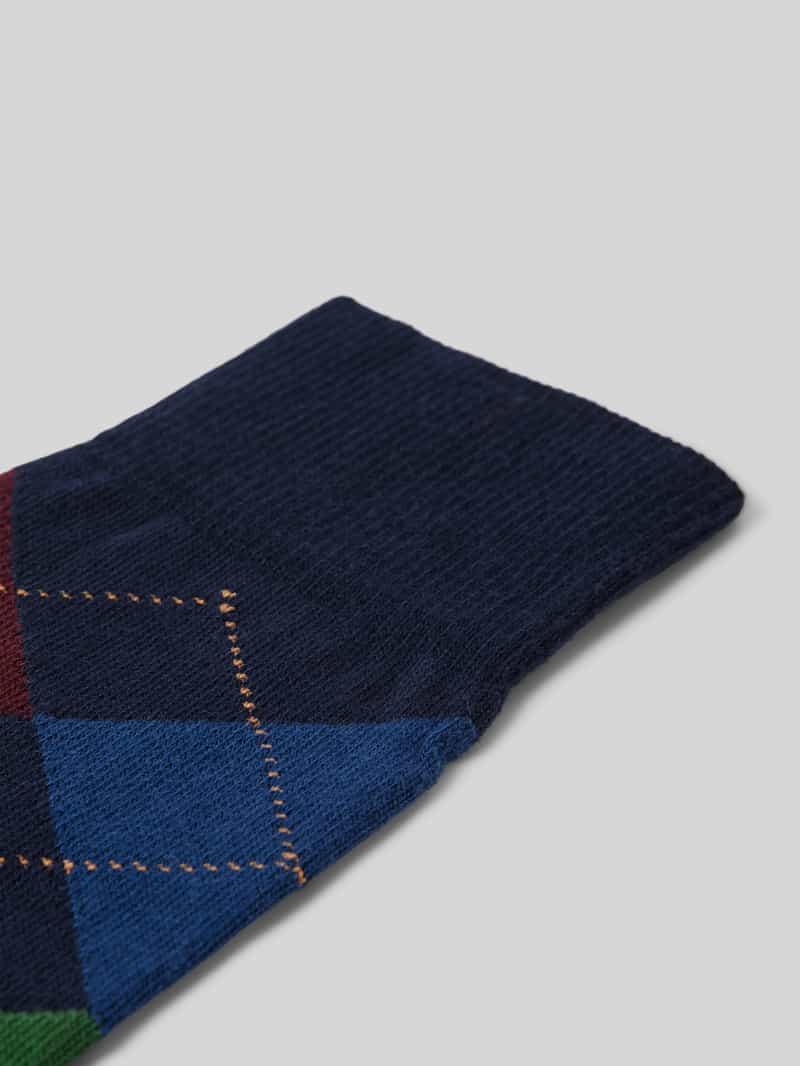 Burlington Sokken met labeldetail model 'KING'