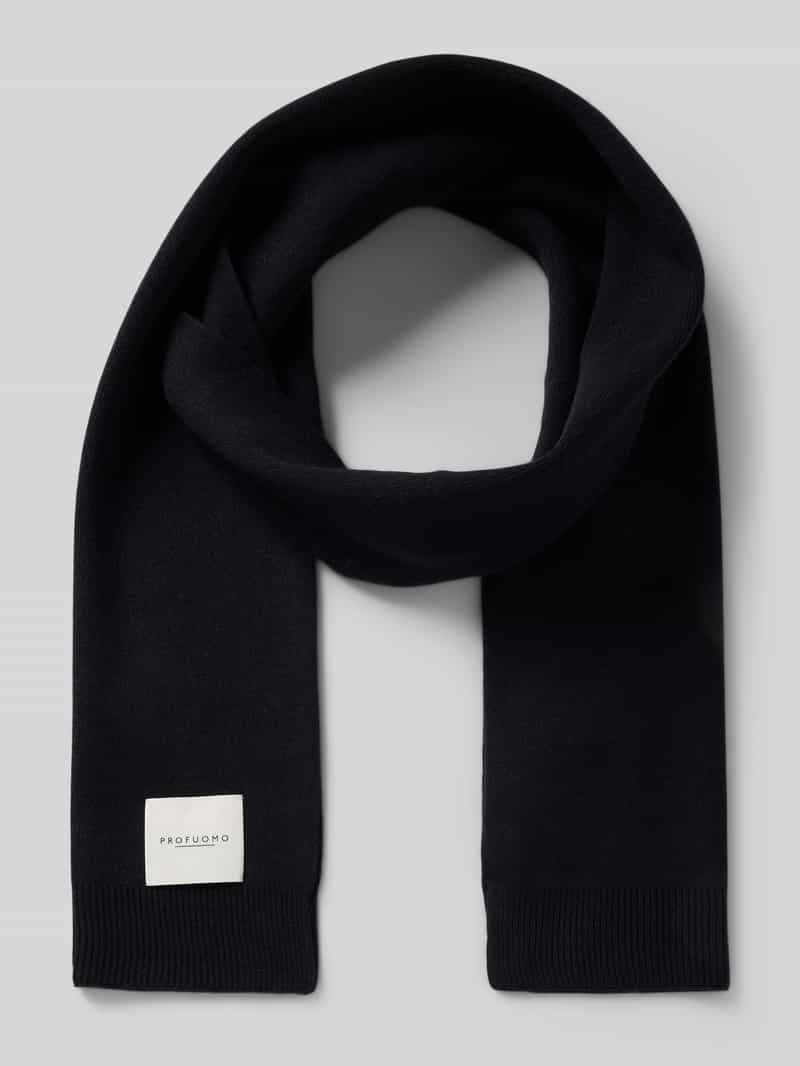 Profuomo Sjaal met labeldetail