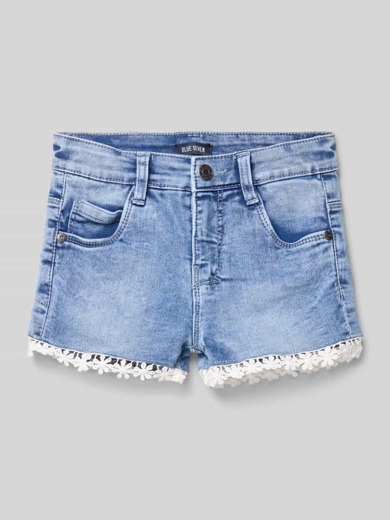 BLUE SEVEN Korte regular fit jeans in 5-pocketmodel