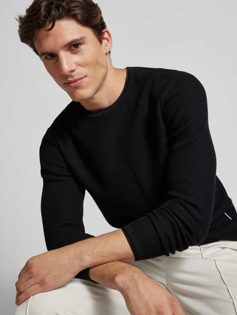 Only & Sons Gebreide pullover met ronde hals model 'ERIC'