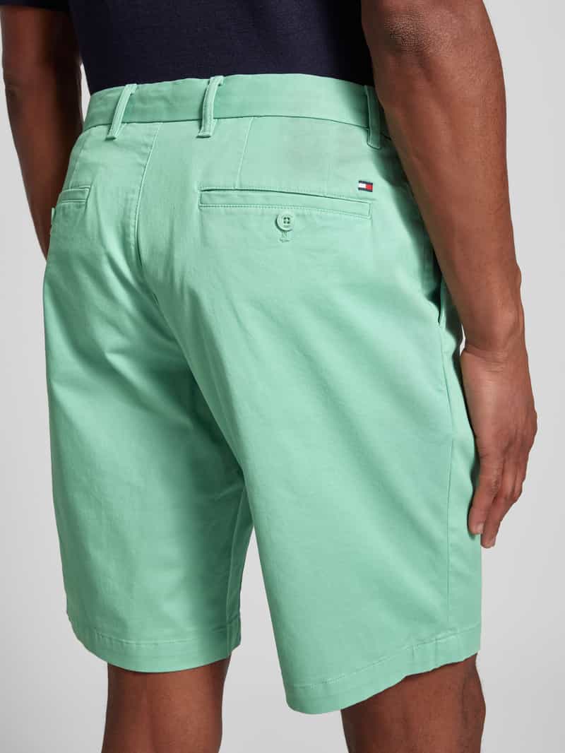 Tommy Hilfiger Regular fit korte broek met ceintuurlussen model 'HARLEM SHORT 1985'
