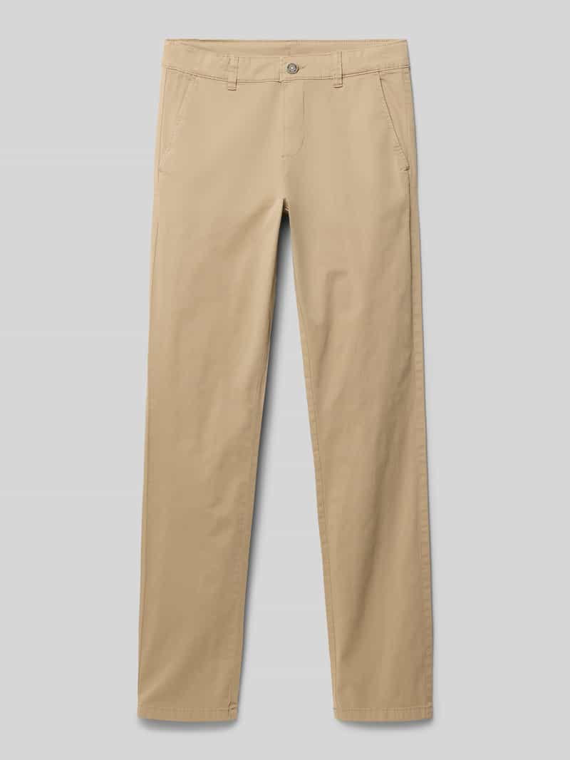 s.Oliver RED LABEL Regular fit chino van katoenmix