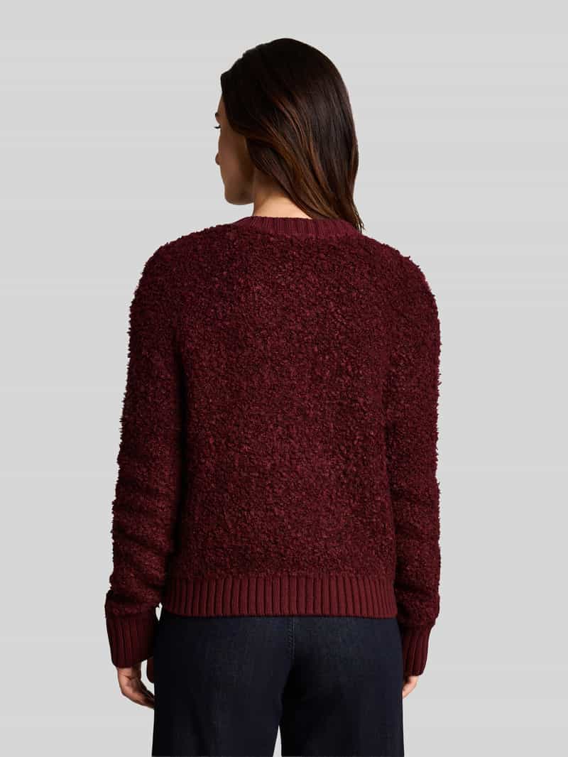 Tom Tailor Cardigan met bouclé-structuur