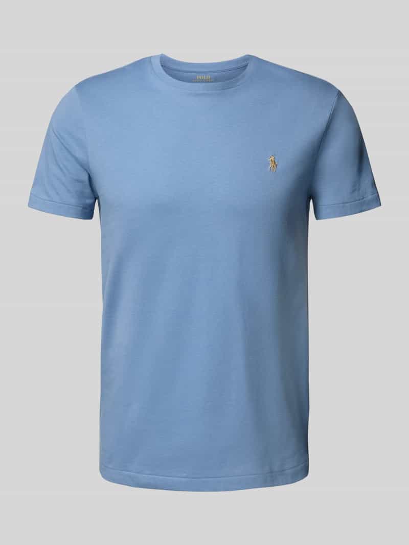 Polo Ralph Lauren Custom slim fit T-shirt met labelstitching