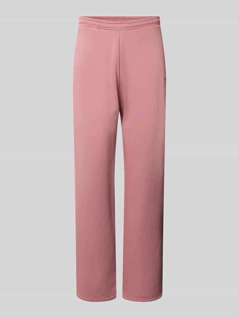 Loose fit sweatpants met zijzakken
