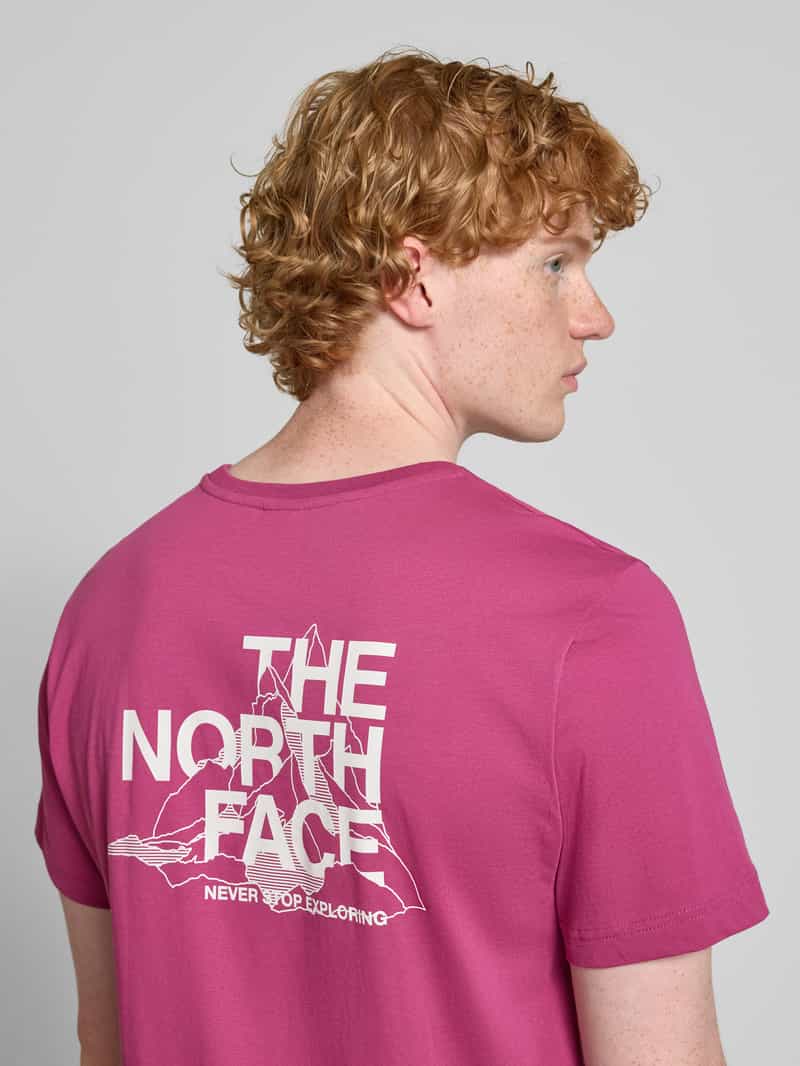 The North Face T-shirt met labelprint