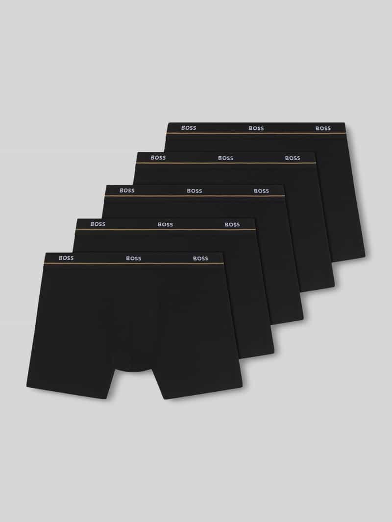 Boss Essential Brief boxershorts zwart 5-pack, foto 5