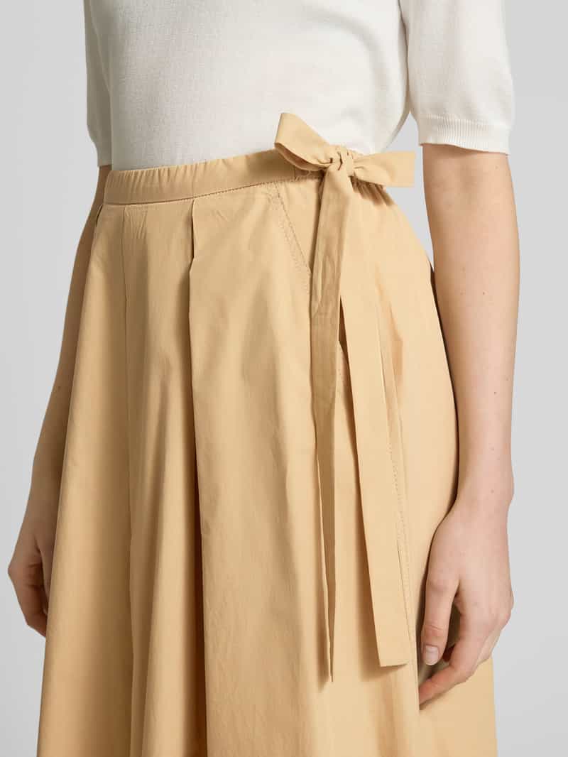 Weekend Max Mara Midirok met stolpplooien model 'FOLK'