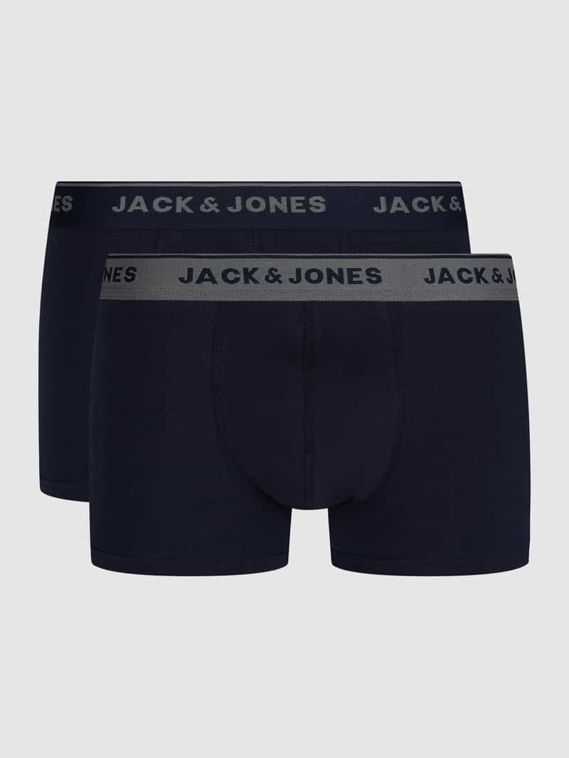 JACK & JONES Trunks im 2er-Pack in Blau, Größe S 1350974S