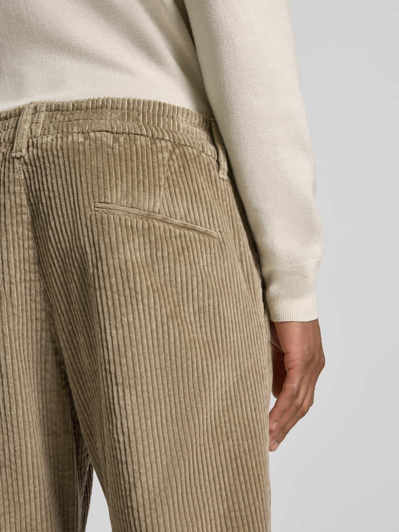 drykorn Regular fit corduroy broek met achterzakken model 'CHASY'