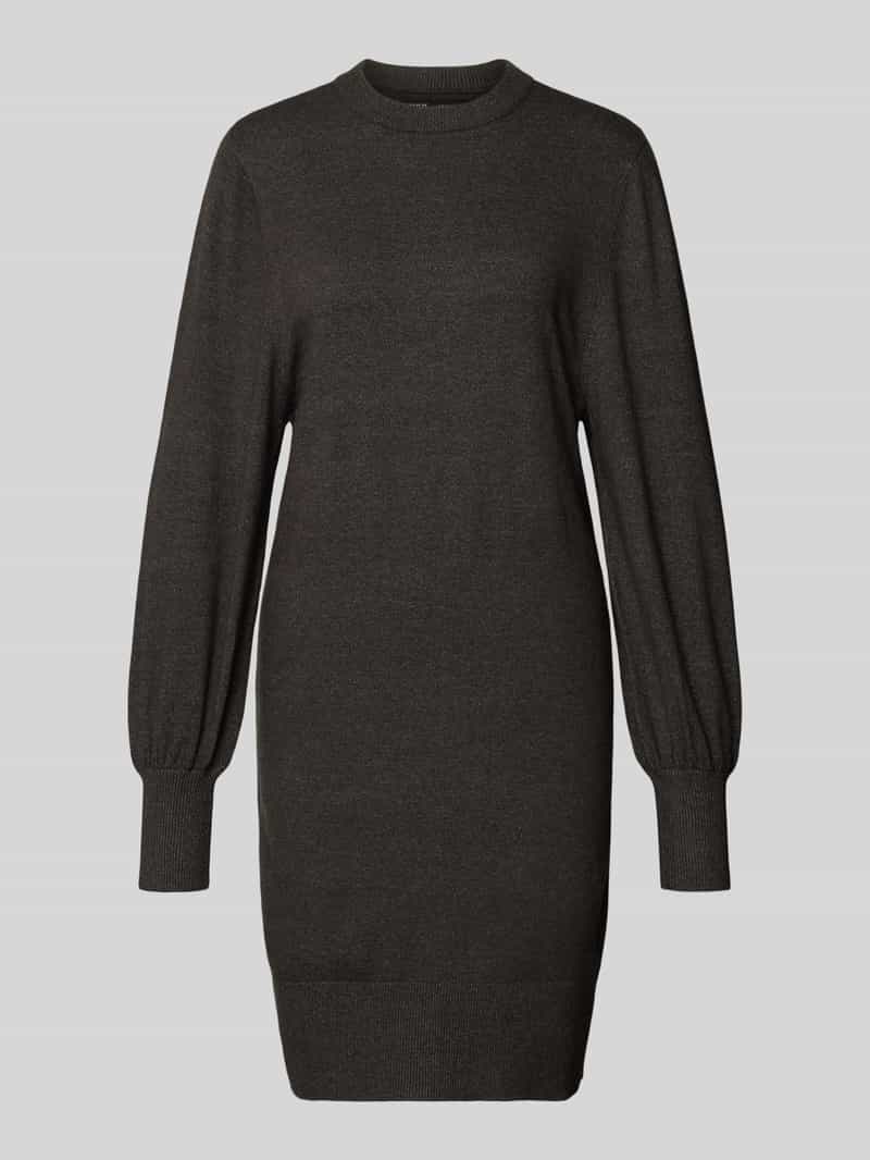 Only Flatteuze gebreide jurk van viscosemix model 'LABELLE'