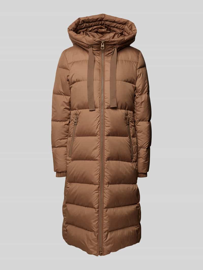 Marc O'Polo Shaped fit lange donsjas met waterafstotend oppervlak