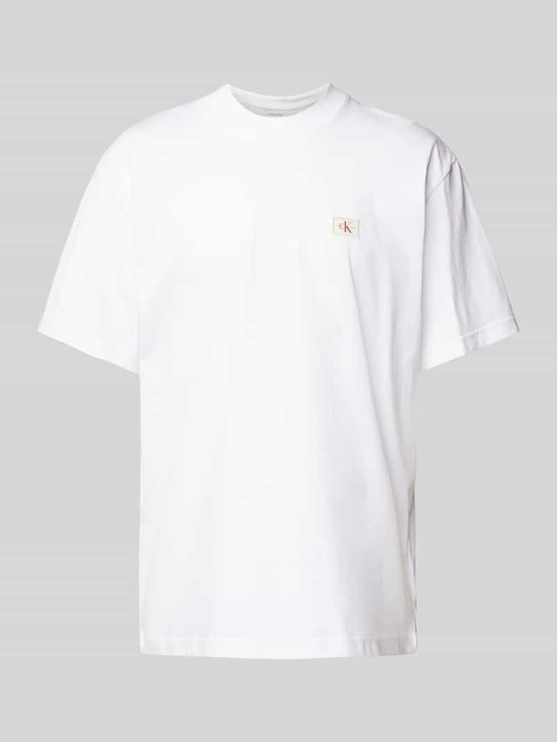 Calvin Klein Jeans T-shirt met labeldetail