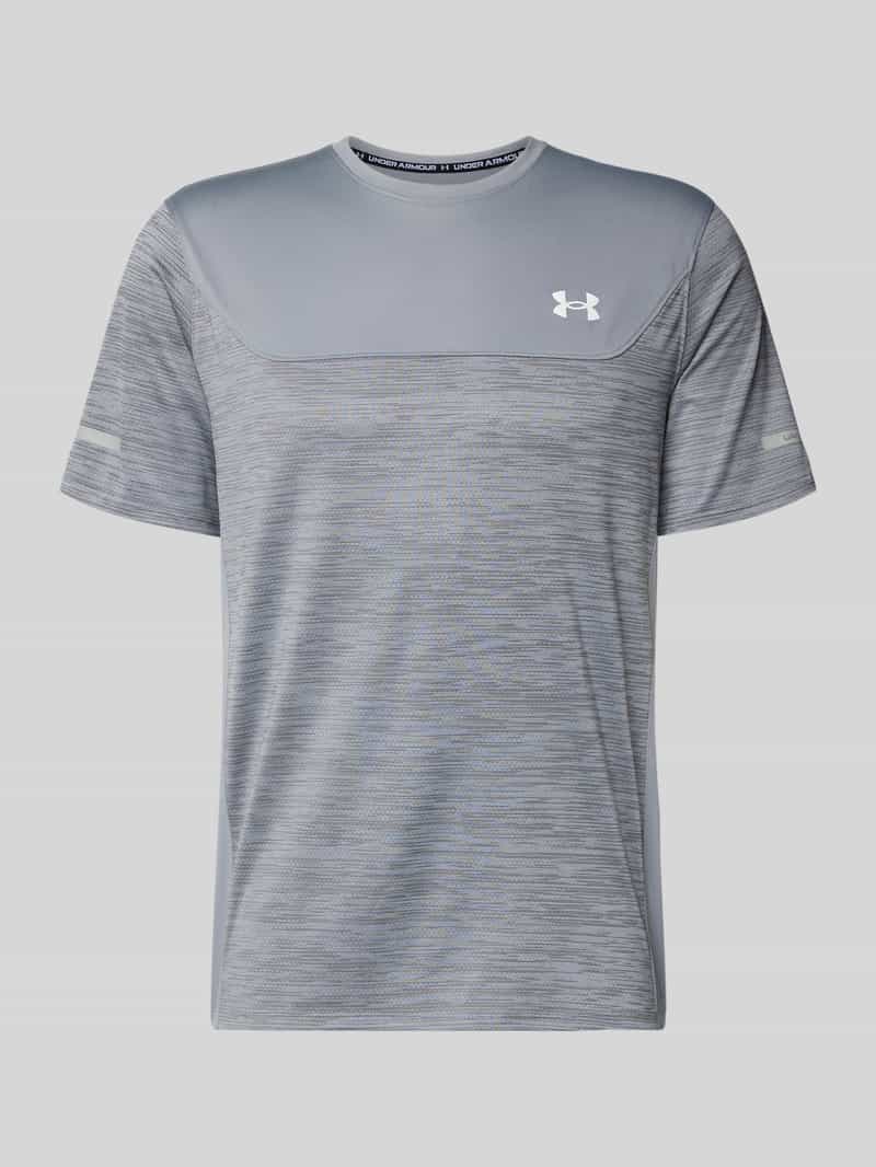 Under Armour Functioneel shirt met logo en ronde hals