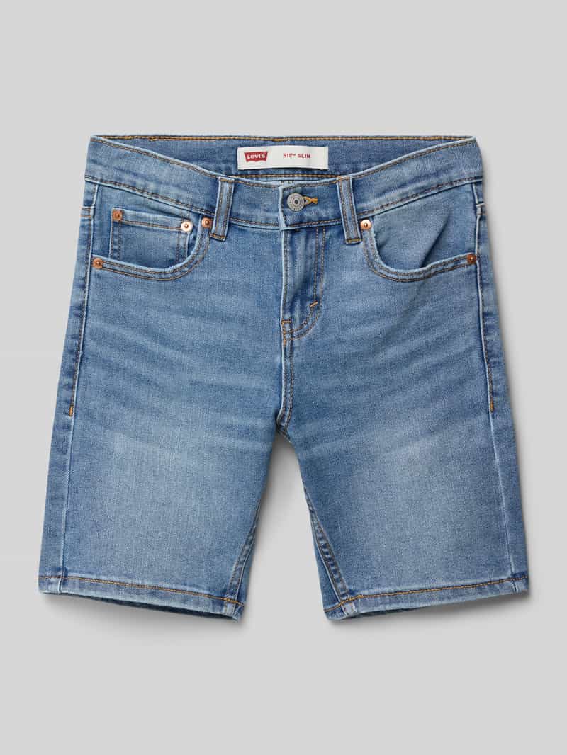 Levi s Kids Slim fit korte jeans met steekzakken model '511'