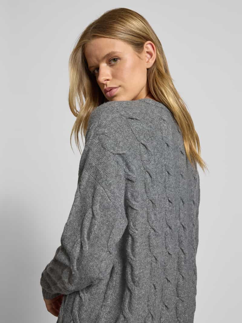 Only Regular fit gebreide pullover met structuurmotief model 'JEANETTE'