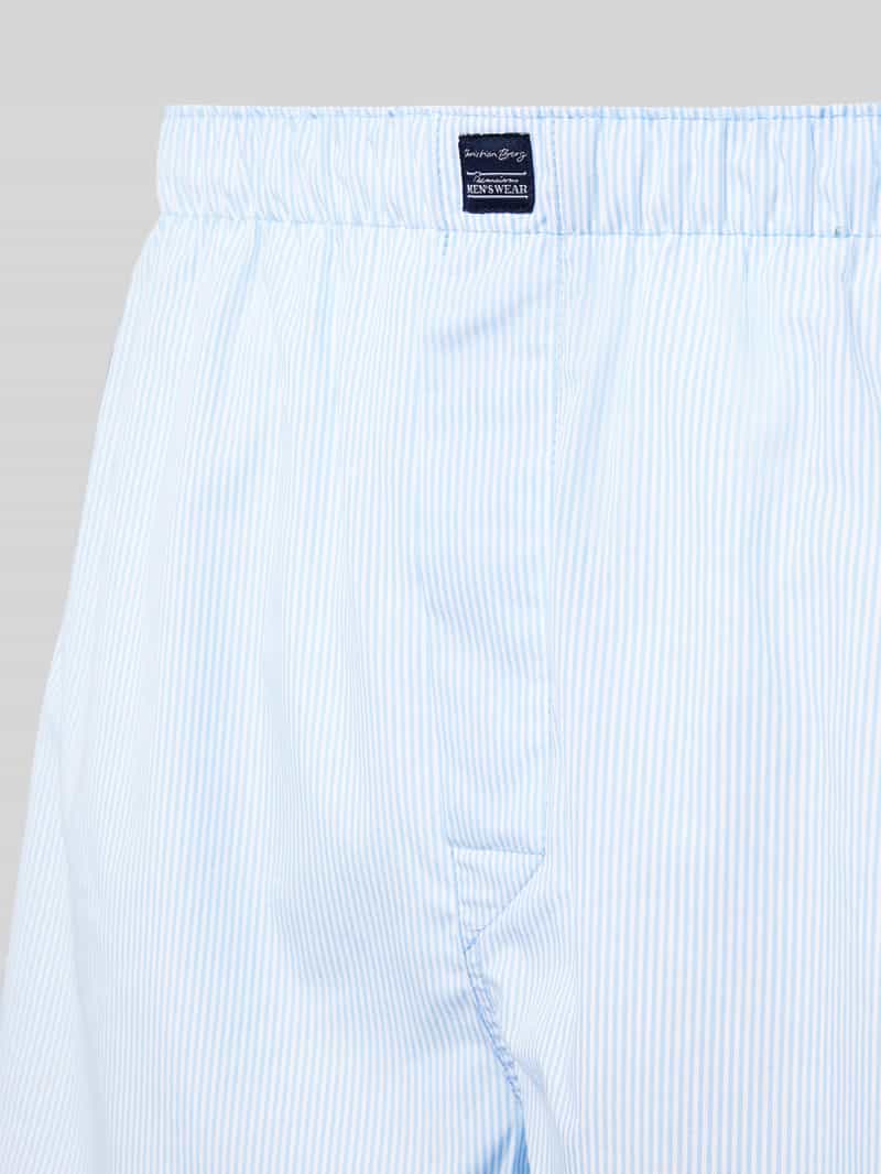 Christian Berg Men Relaxed fit boxershort met labelpatch in een set van 2 stuks