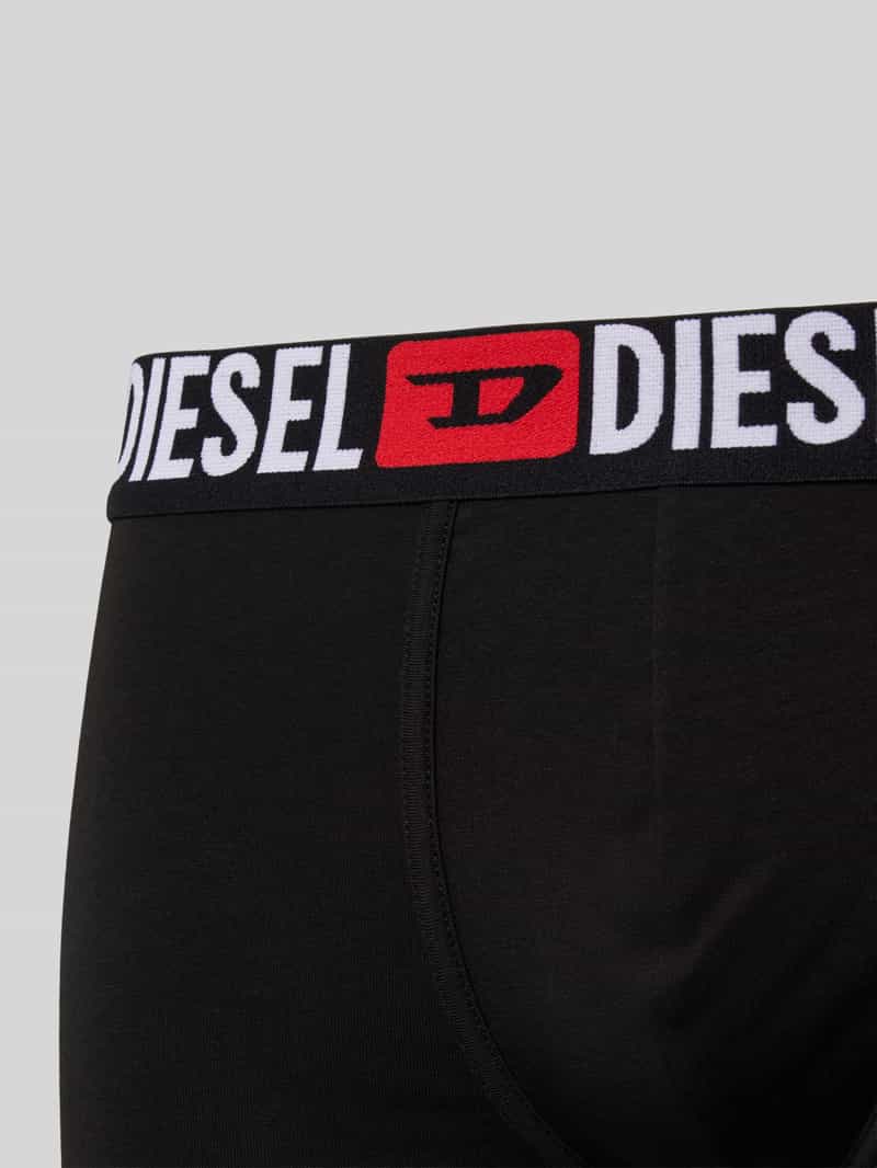 Diesel Boxershort met elastische band met logo in een set van 3 stuks
