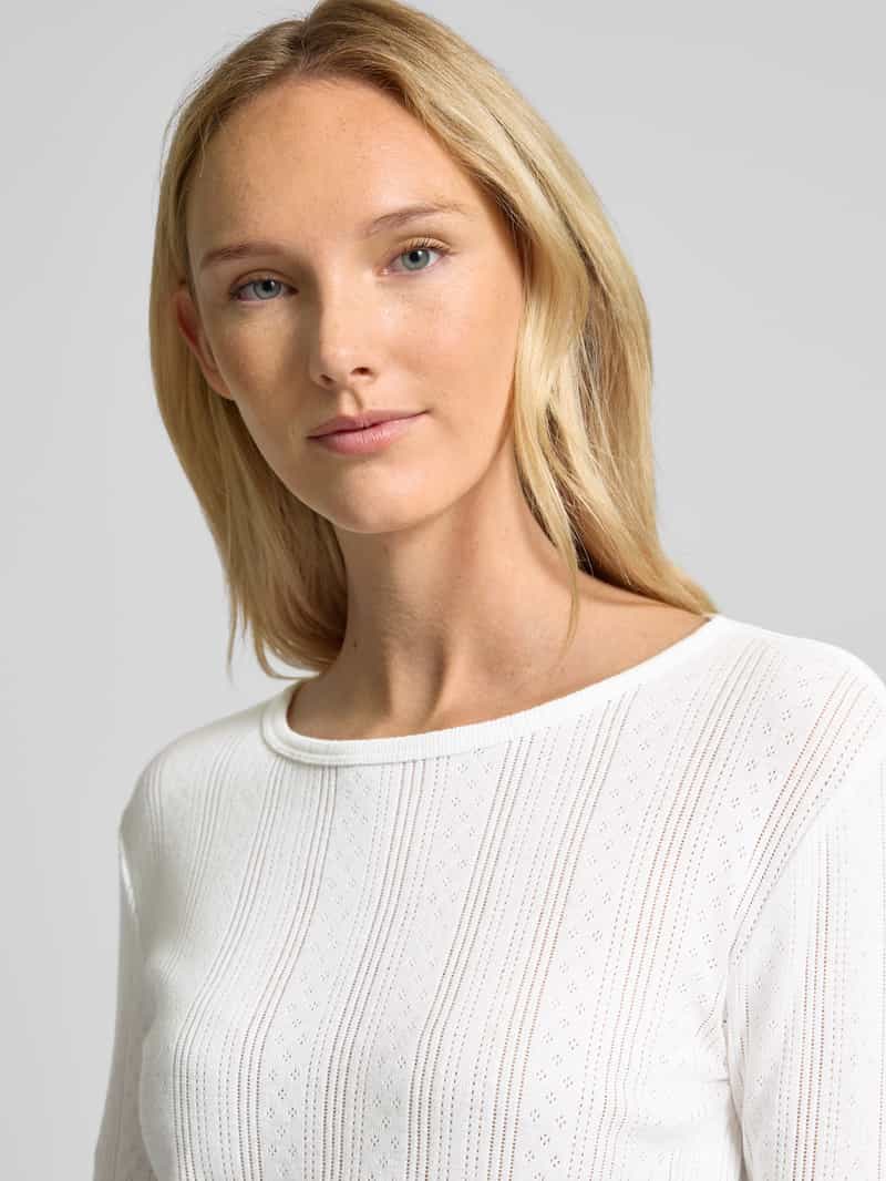 Vero Moda Regular fit shirt met lange mouwen van puur katoen model 'LISA'
