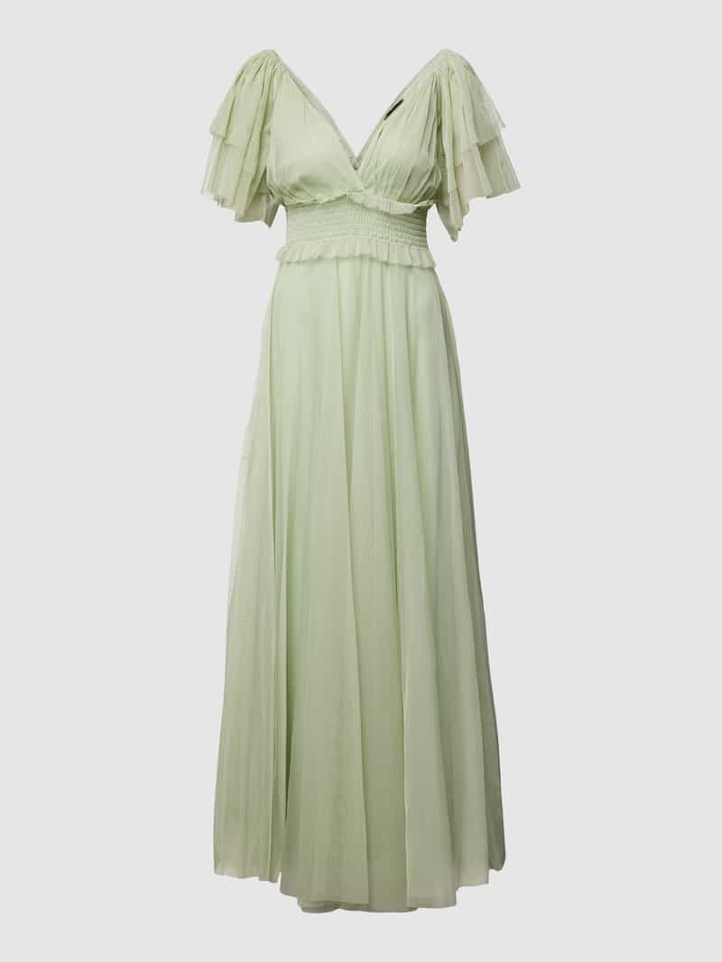 Lace & Beads Avondjurk met volants