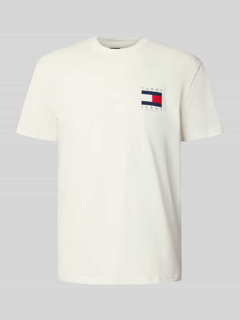 Tommy Jeans Regular fit T-shirt van puur katoen