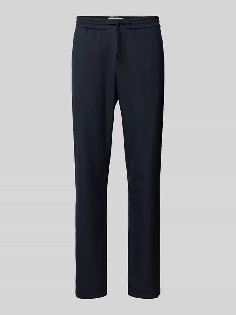 Les Deux Stoffen broek met elastische band