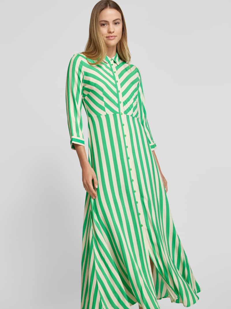 YAS Maxi-jurk met doorknoopsluiting model 'SAVANNA'