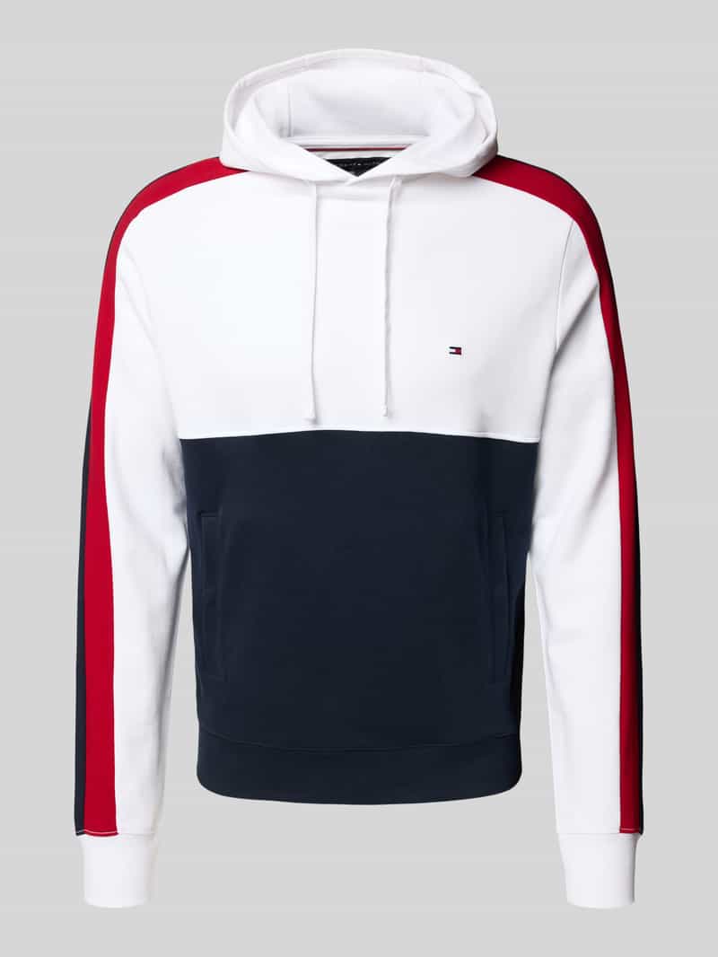 Tommy Hilfiger Regular fit hoodie van puur katoen