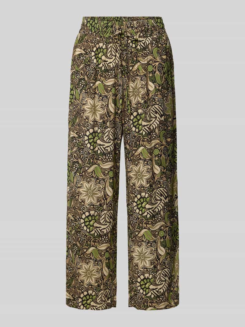 Soyaconcept Stoffen broek met elastische band model 'ROSINE'