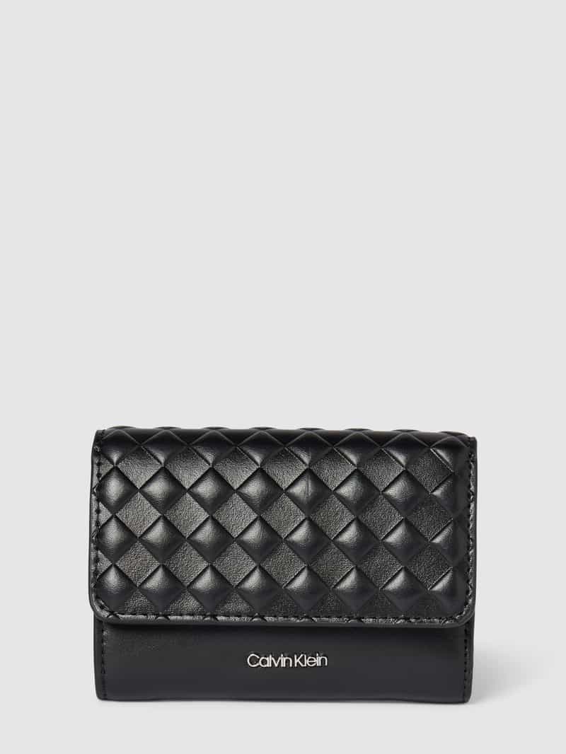 CK Calvin Klein Portemonnee met labeldetail