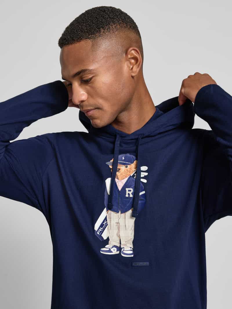 Polo Ralph Lauren Hoodie van jersey met motief