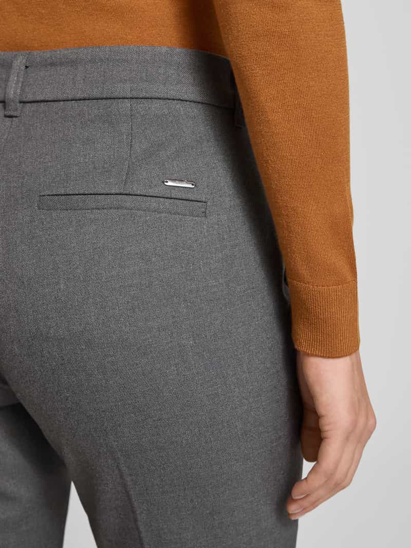 BRAX Straight fit stoffen broek met viscose model 'Maron'