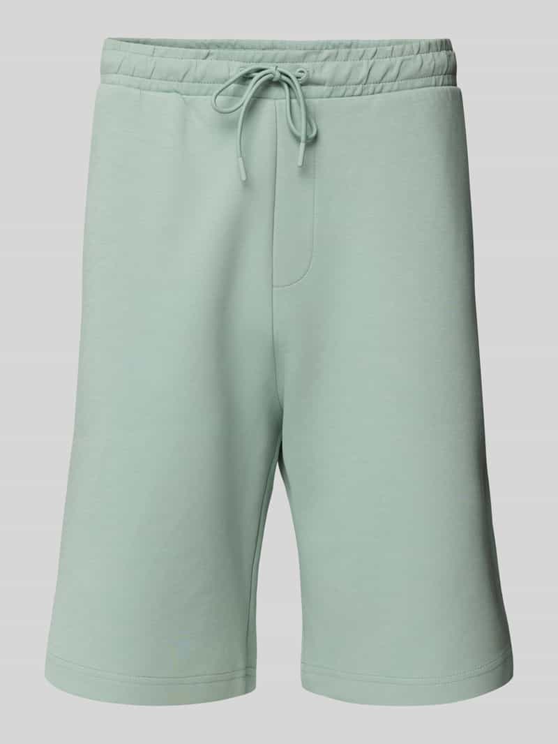 BOSS Green Regular fit sweatshorts met elastische band model 'Headlo'