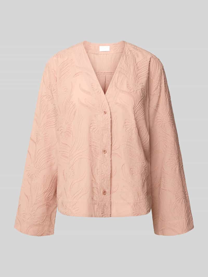Overhemdblouse met knoopsluiting