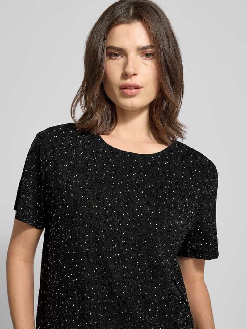 Vila Kort T-shirt met ronde hals model 'SILNA'