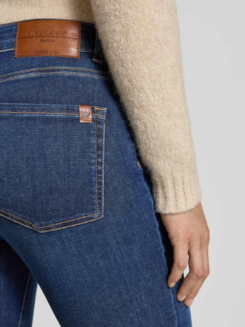 Weekend Max Mara Slim fit jeans van katoenmix model 'RAPALLO'