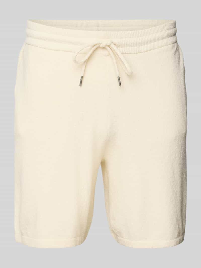 Only & Sons Regular fit sweatshorts met structuurmotief model 'FRANKIE'