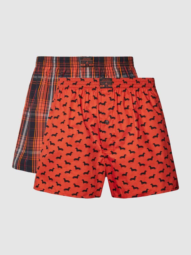 Jockey Boxershort met streepmotief in een set van 2 stuks