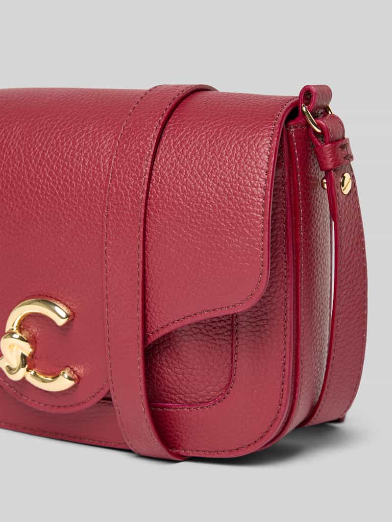 Coccinelle Schoudertas met logo-applicatie