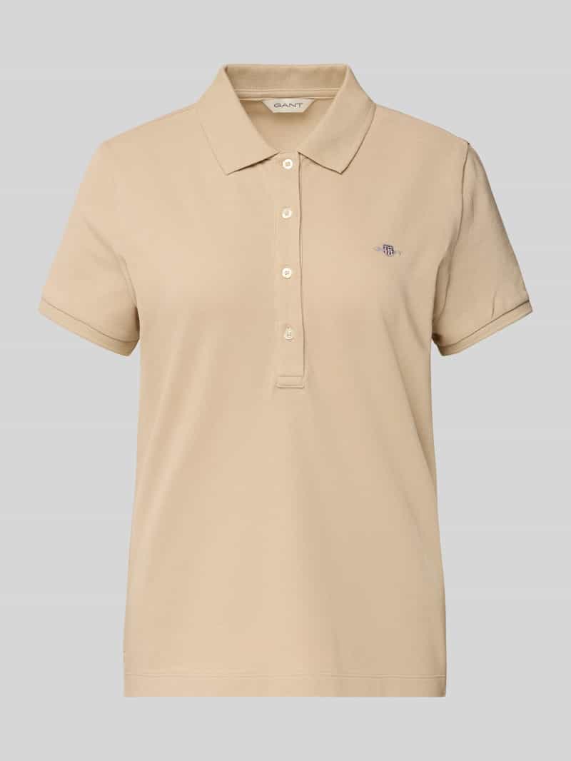 Gant Poloshirt met labelstitching