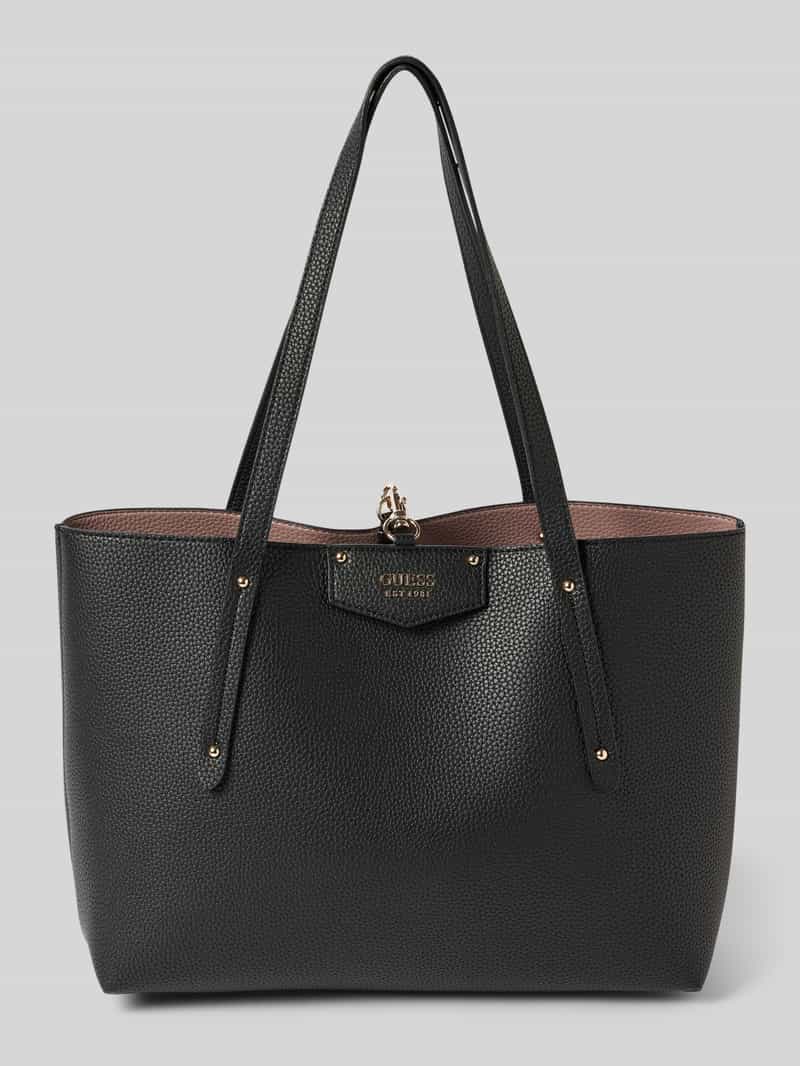 Shopper met labeldetail, model 'BRENTON'