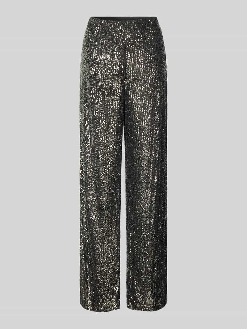 Street One Stoffen broek met pailletten