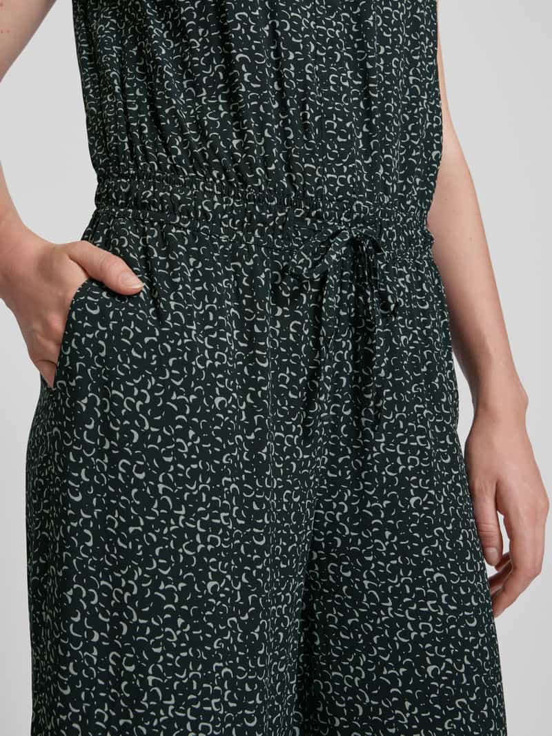 Opus Jumpsuit met V-hals model 'Moneli city'