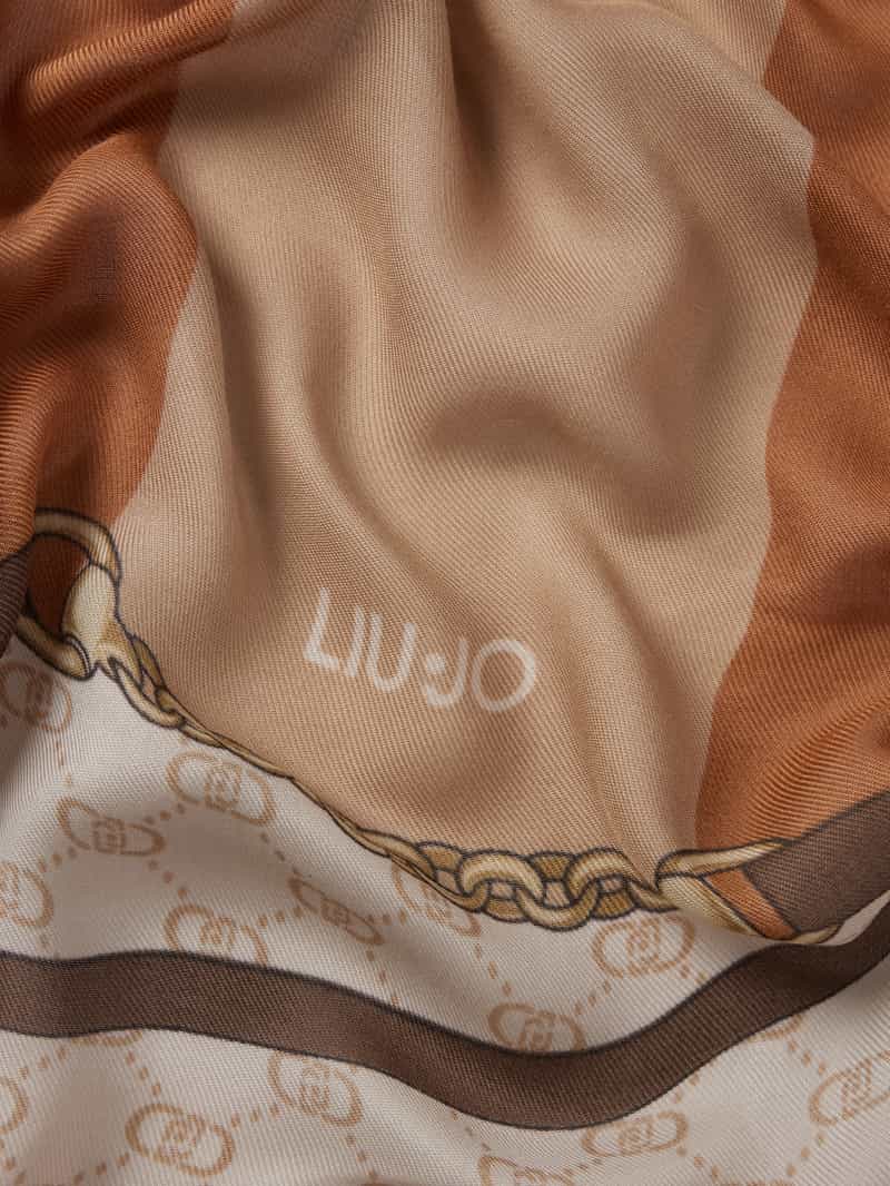 Liu Jo White Sjaal van modal in vierkante vorm model 'FOULARD MANHATTAN'