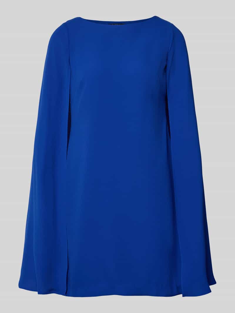 Cocktailjurk met ronde hals model 'PETRA'
