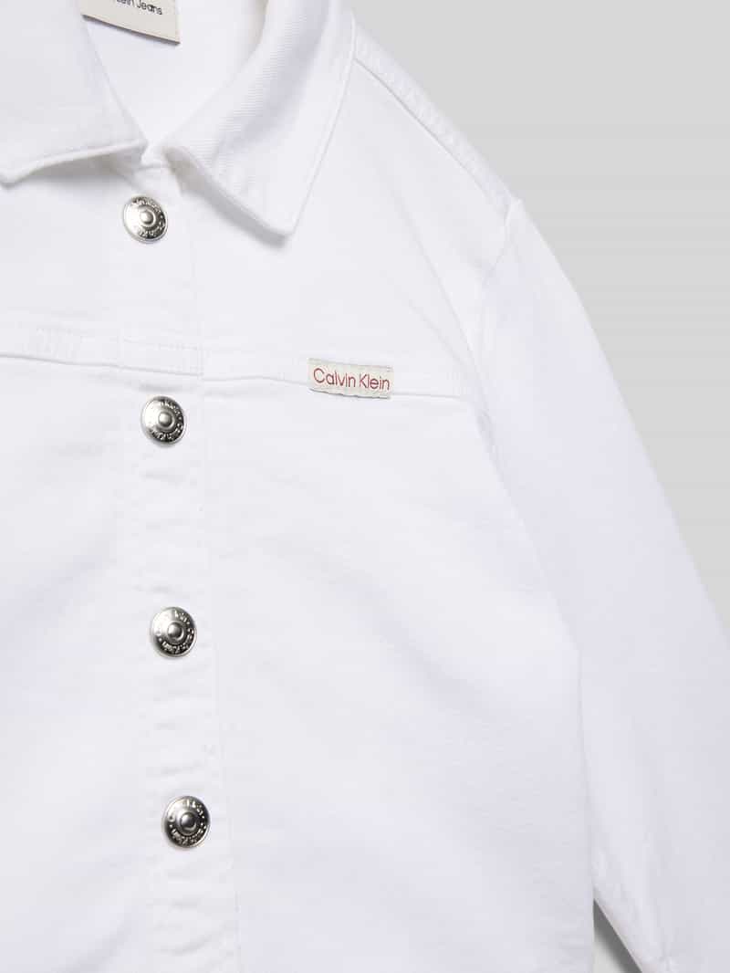 Calvin Klein Jeans Jeansjack met knoopsluiting